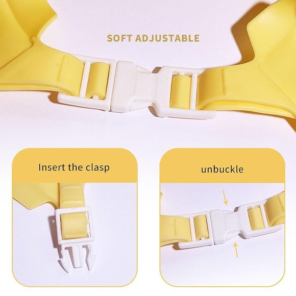 Baby Shower Cap Shield Bathing Cap Safe Silicone Protection Bath Cap Crown - NEW - Picture 2 of 7